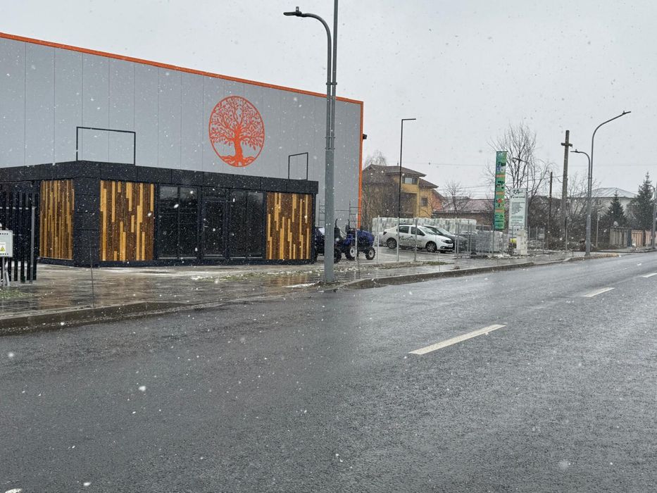 Închiriere hală industrială/comercială – 530 mp + curte betonată 1.300 mp | Acces rapid la A0