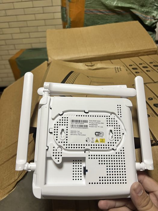 Wifi Gpon ZTE  routerlar