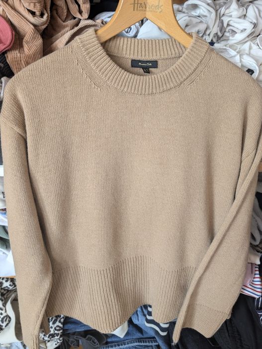 Пуловер с вълна Massimo Dutti camel M