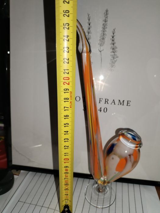 Pipă-sticla de Murano-27 cm