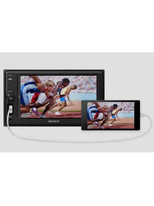 Автомагнитола SONY XAV-1500 + камера рыбий глаз