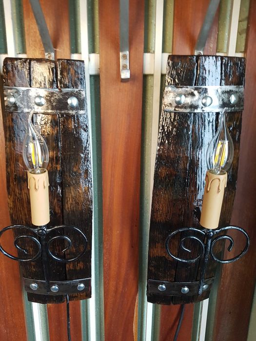 Lămpi rustice handmade