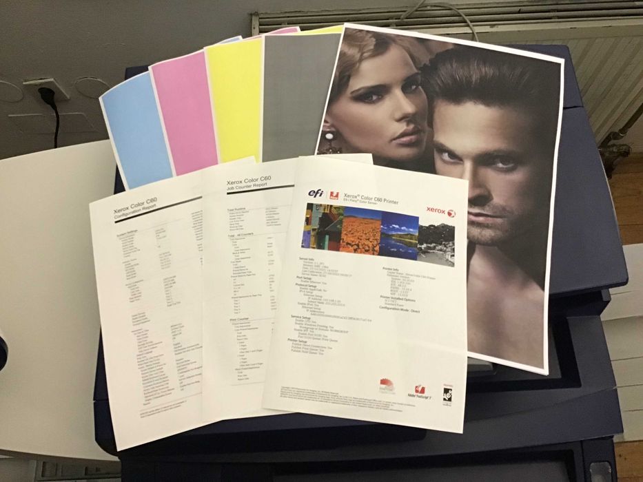 Xerox C60 cu FIERY intern EX-i C6070, contor foarte mic!!!