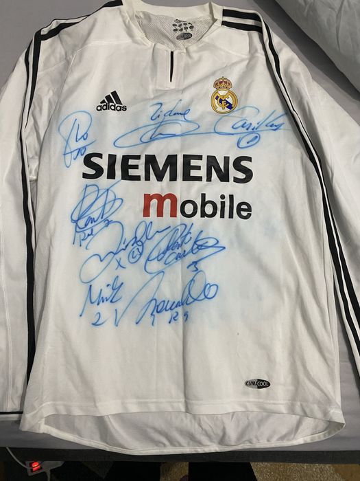 Colectie- Tricou Real Madrid 2004-2005 Retro