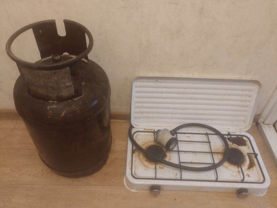 Плита и Газ балон