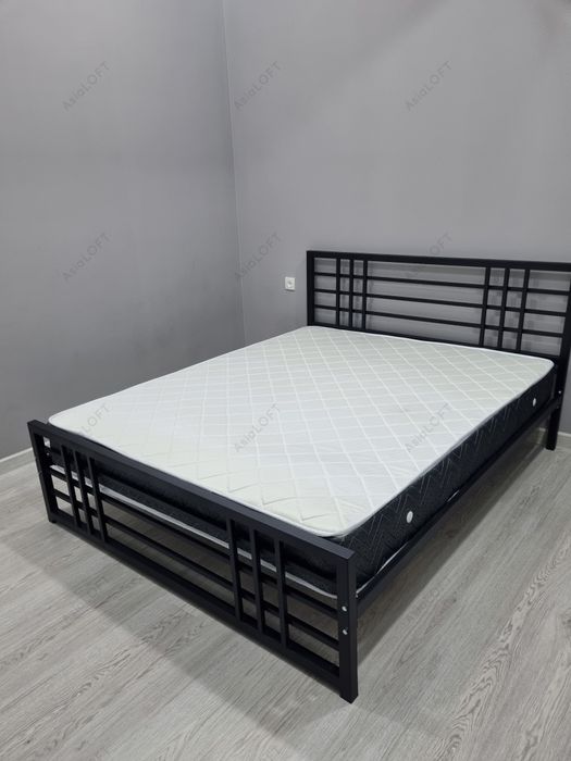 Кровать Металлическая, Лофт Стиле, От Производителя, Темир Кровать,