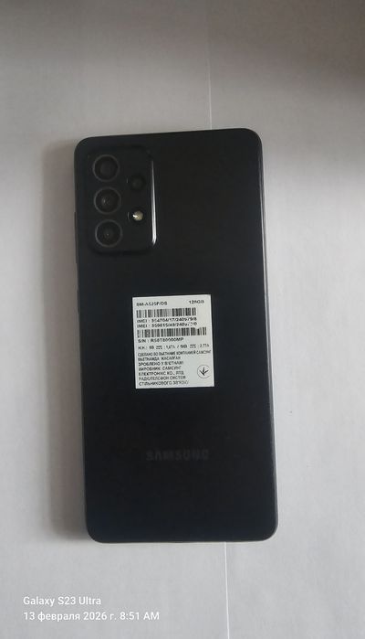 А52 black чёрный