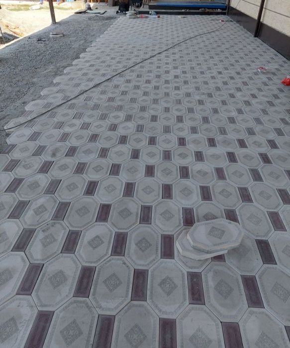 Укладка брусчатка