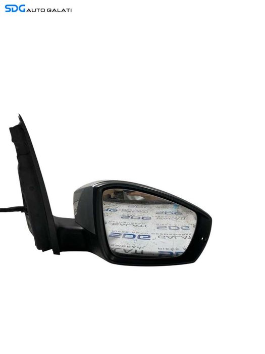 Oglinda Dreapta Electrica cu Rabatare Pliere Manuala Volkswagen Polo 6R 2010 - 2018 Culoare argintiu Cod 024483 [L6522]