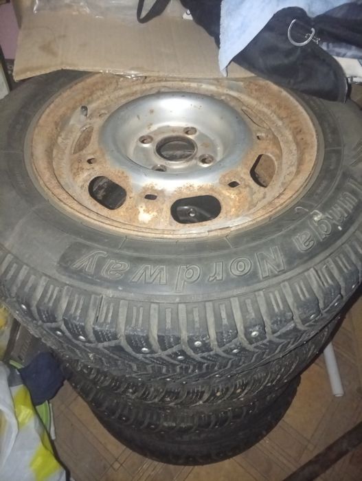 Продам готовый комплект шин R14