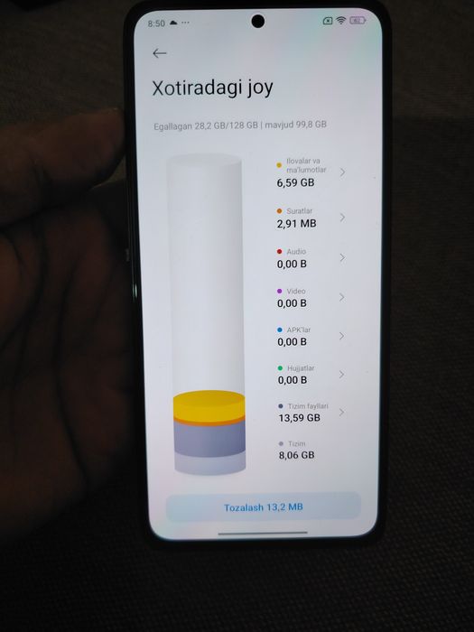 Redmi note 14 yangi telifon