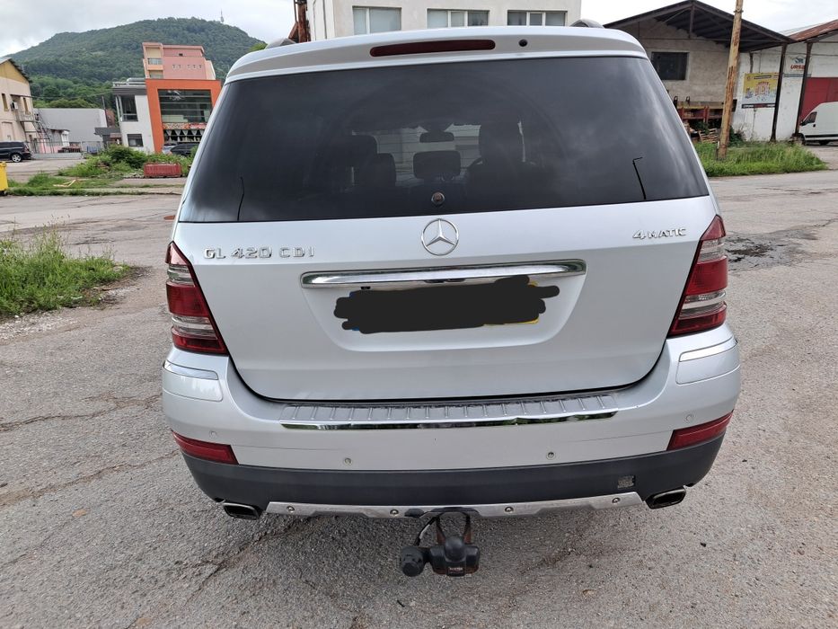 Заден капак Мерцедес ГЛ Х164 багажник сив черен Mercedes GL X164 задна