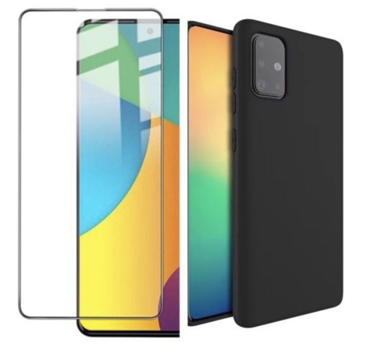 Samsung A21s/A23/A33/A24/A25/A26/A27 Pachet Husa Silicon +Folie Sticla 10D