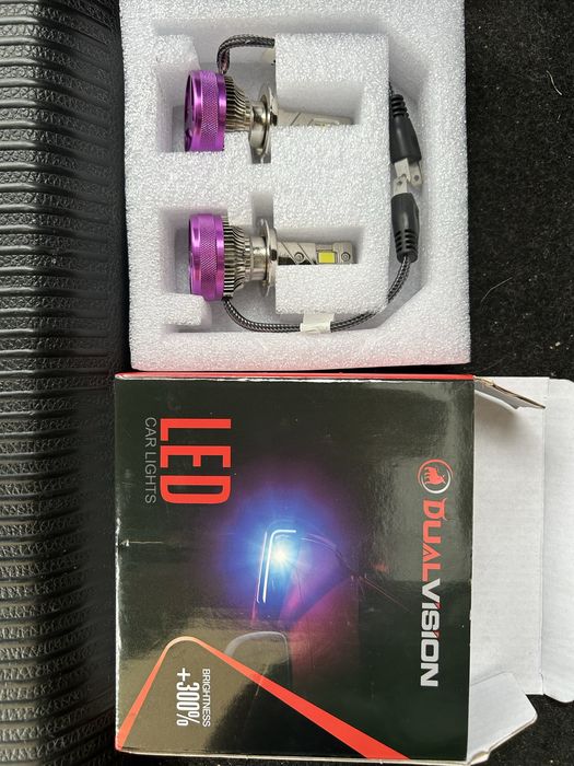 Led H7 крушки dualvision