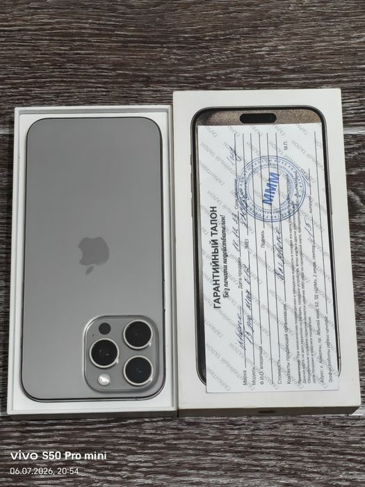 iPhone 15 Pro Max 512 gb ёмкость 90
