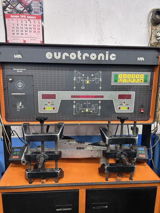 Стенд преден и заден мост