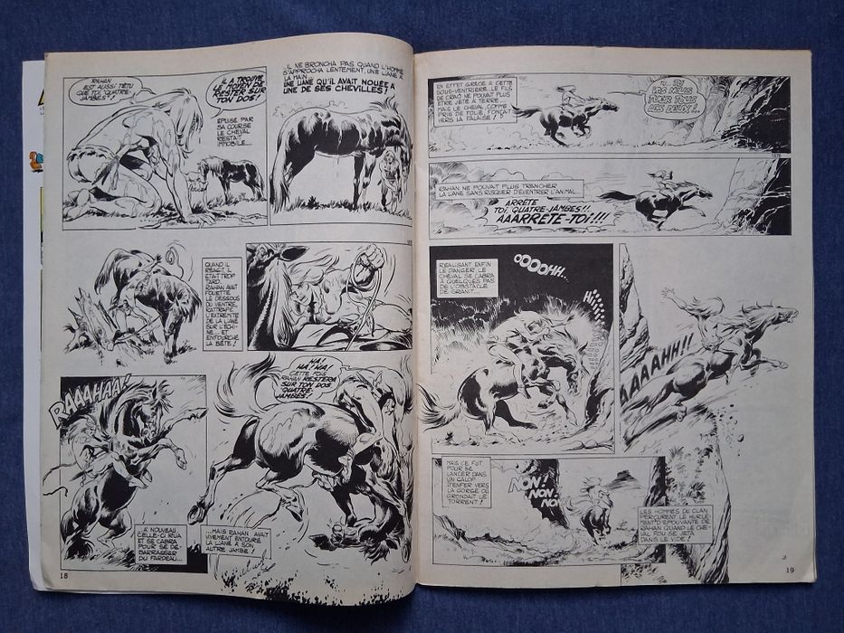 Старо Френско Списание PIF Gadjet 340 Брой Rahan / 1975 год.