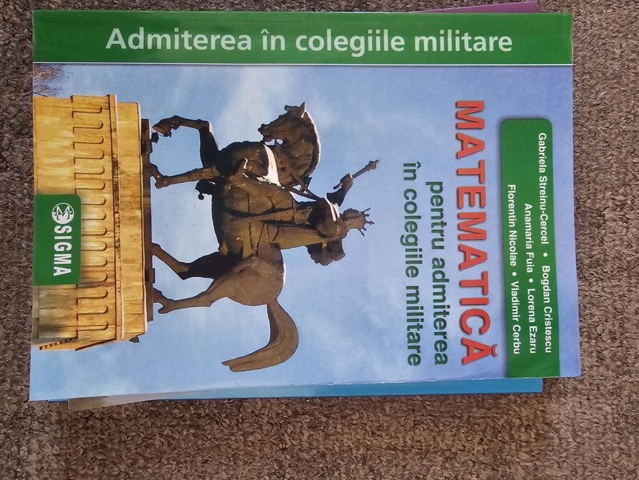 Culegeri admitere colegiu militar-Noi!!!