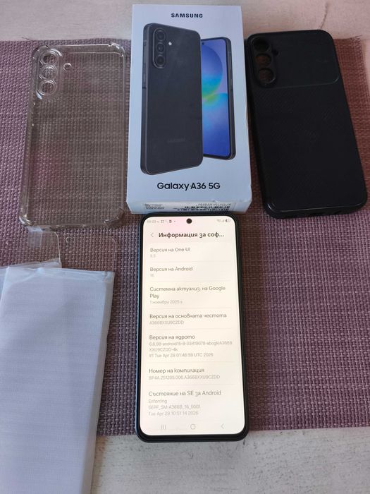 Продавам Samsung Galaxy A36 5G , 6GB/128GB