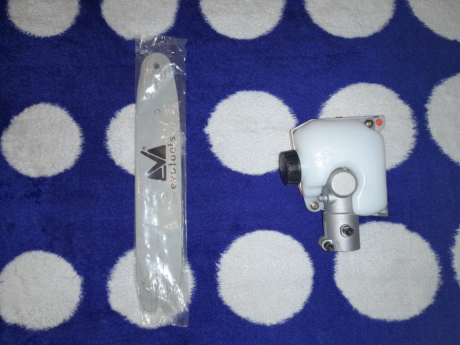 Accesoriu motocoasa cu lama si lant tip drujba