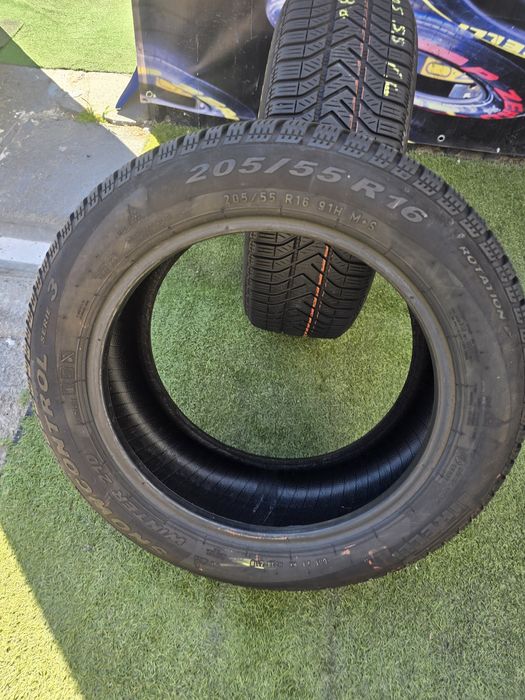 205.55.16 2x pirelli 2x dunlop m+s