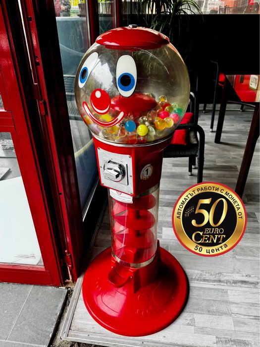 Вендинг машина за гумени топчета