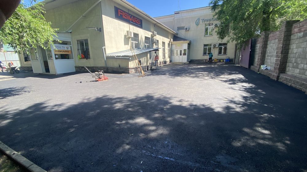 Асфальтирование / Укладка асфальта