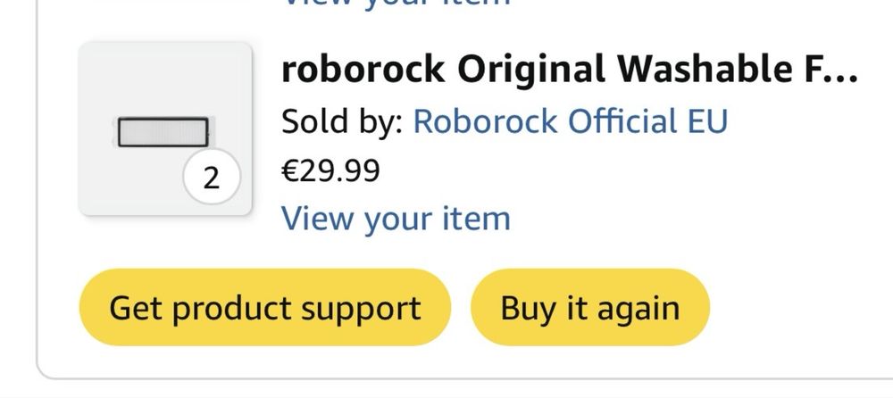 Оригинални филтри за Roborock Qrevo 4 бр