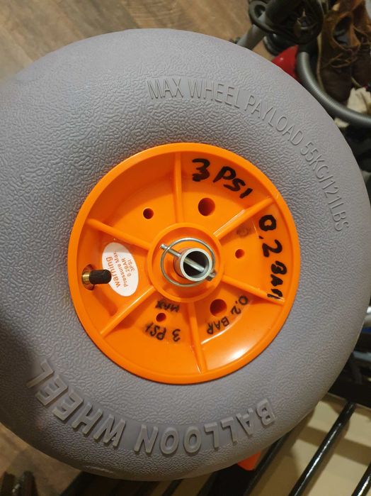 Carucior pentru caiac