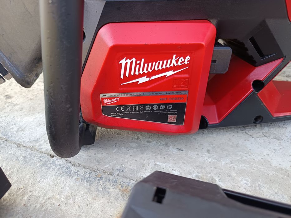 Set Milwauckee MXF fuel brushless picamer demolator și debitator beton