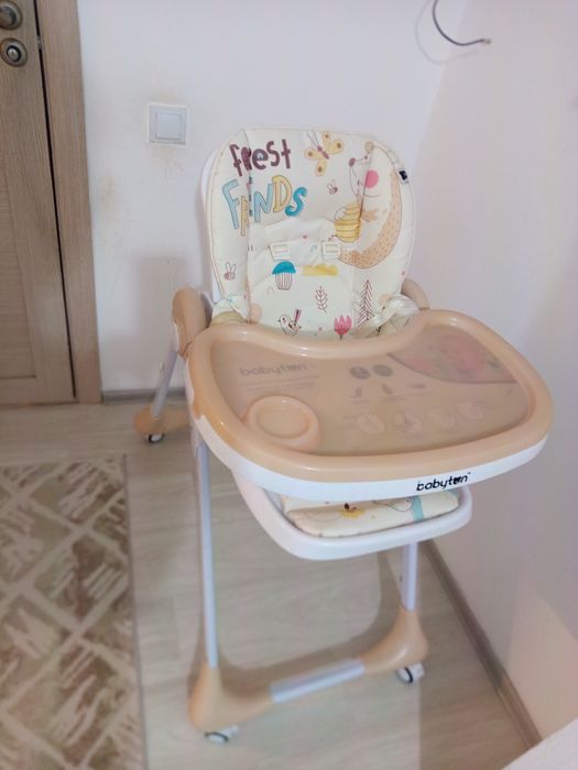 Стульчик для кормления Babyton Optima Beige