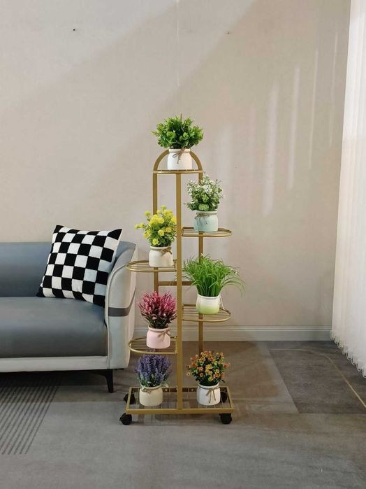 Подставка для растений стойка под цветы полка для цветов