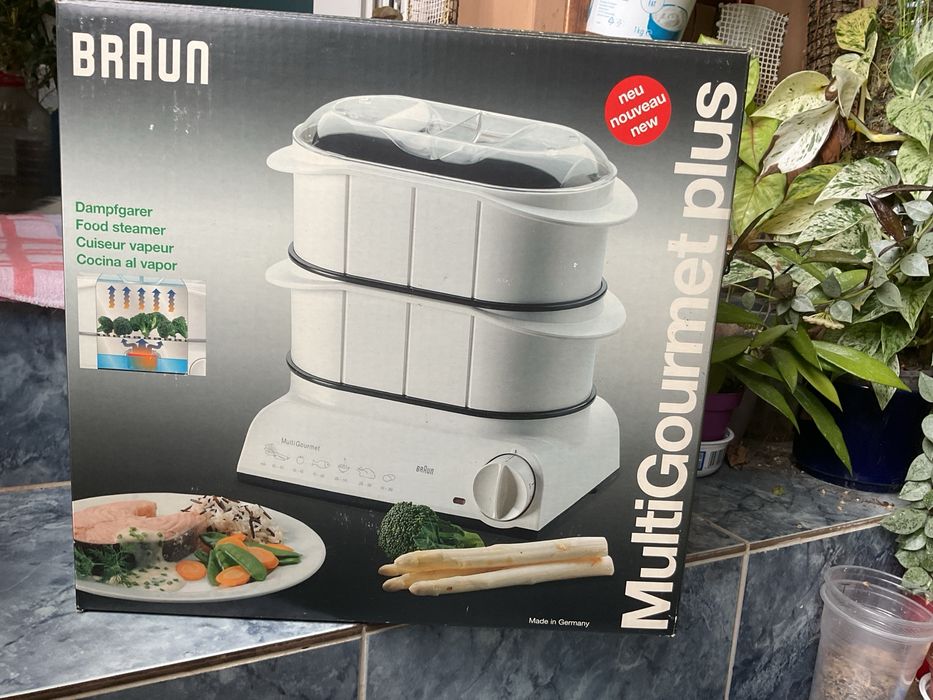 Aparat de gatit la aburi Braun