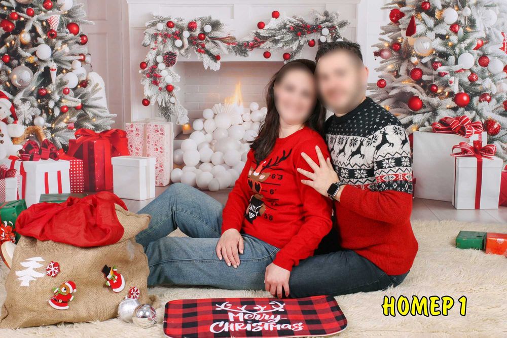 Големи Коледни Студийни Фонове 300х200 см