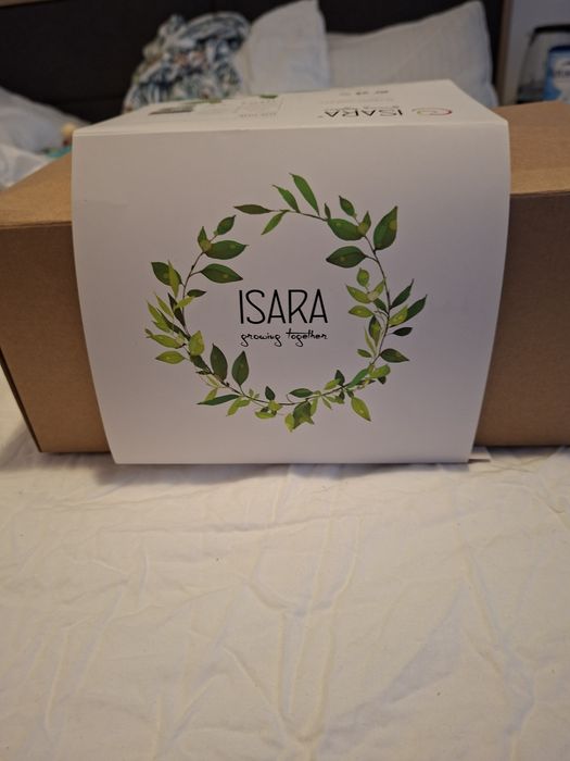 Marsupiu ergonomic Isara The One Misty Linnen