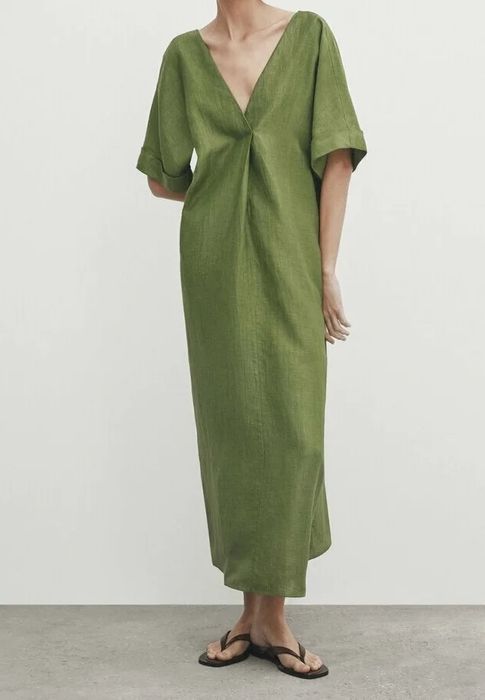 Льняное платье Massimo Dutti продам
