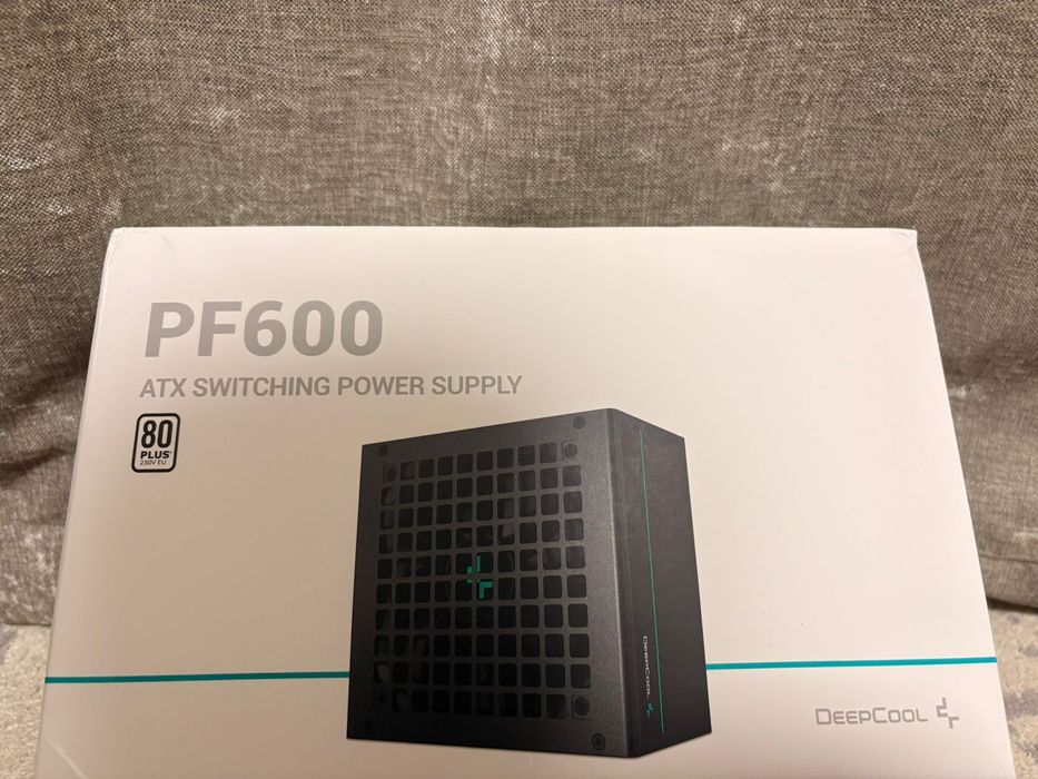 Новый блок питания- Deepcool PF600 80 Plus