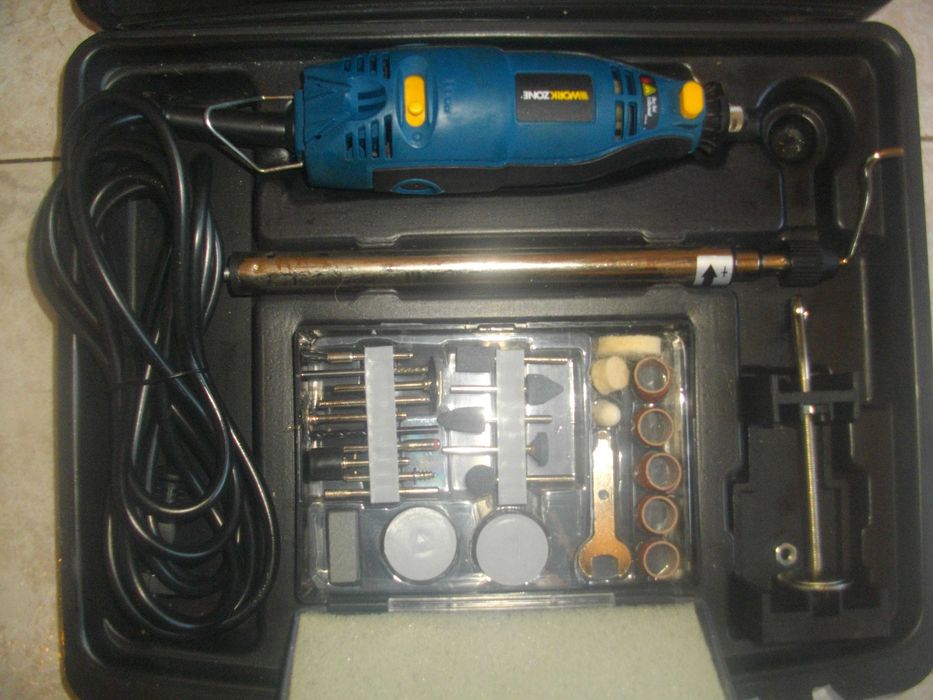 Немски Ел. Такер 3в1 WAGNER Такер-Чук-Длето / Мини Шлифовалка WORKZONE