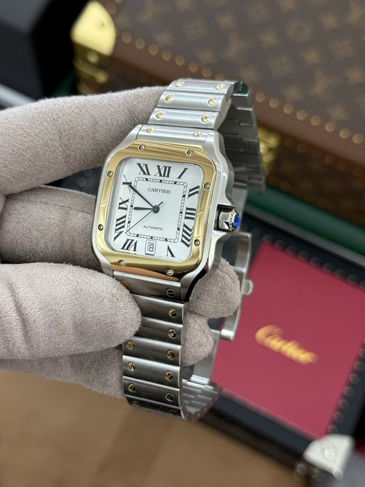 Cartier Santos 100 Two Tone
