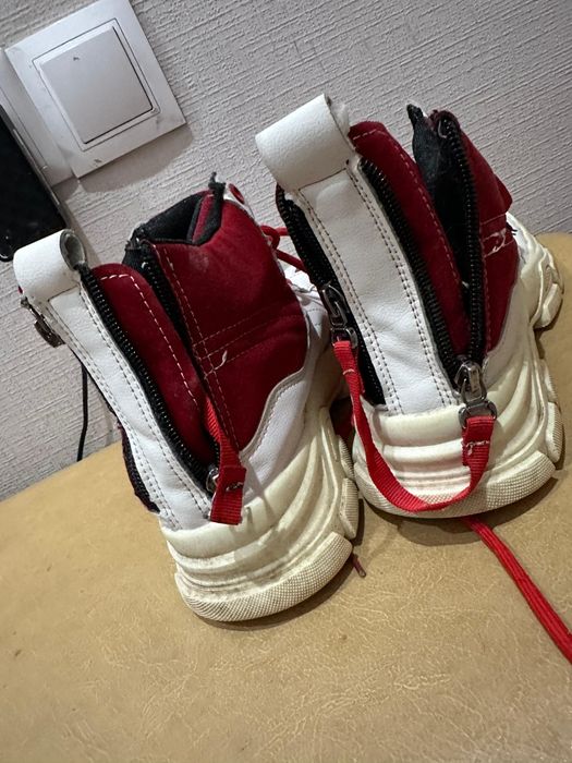 кроссовки на платформе