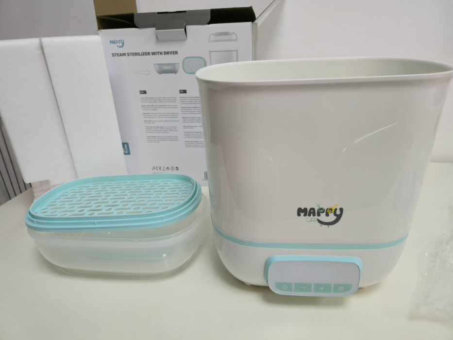 Sterilizator electric 5 in 1 Mappy, pentru 8 biberoane