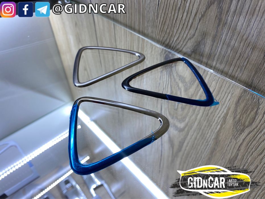 Ободок воздуховода на торпедке Малибу 2