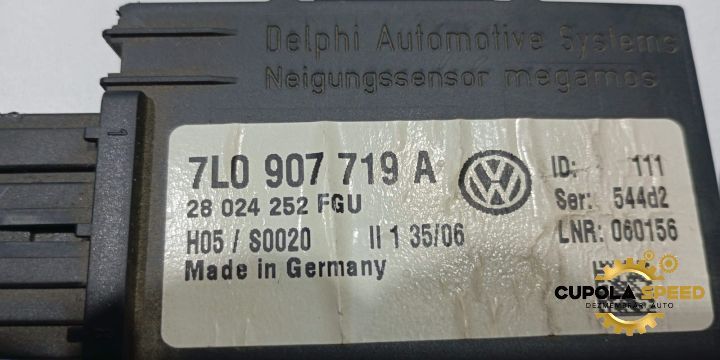 Modul alarma 7l0907719a Volkswagen VW Touareg generatia 1 7L [facelif