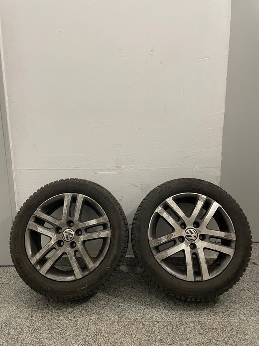 Vand 2 jante si 2 anvelope VW Jetta/Goodyear