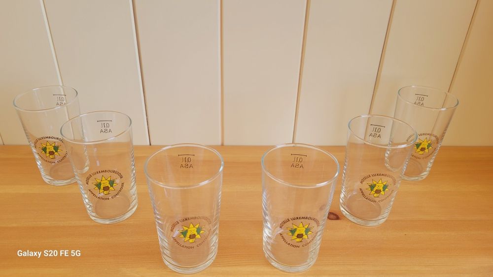 Нови чаши,шотове с лого на Люксембург