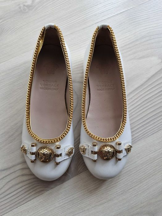 Balerini Versace Young piele naturala Italia noi