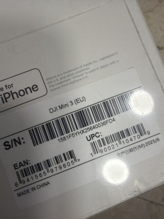 Drona dji mini 3 noua sigilata model 4k cu controller si baterie