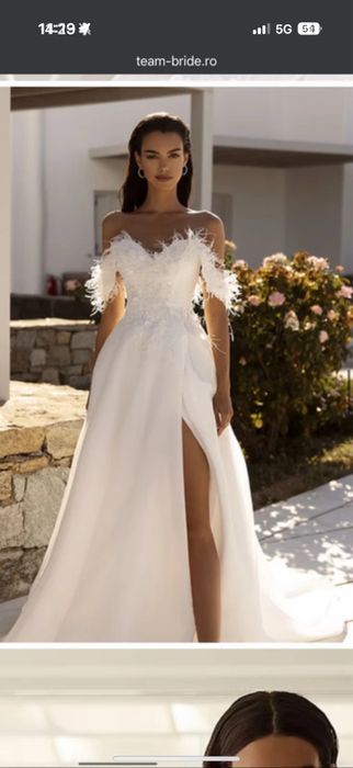 Rochie de mirrasa Vivian atelier Team Bride