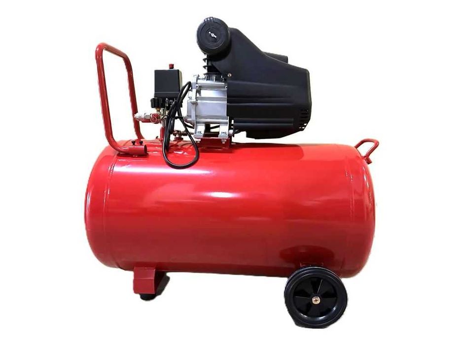 Компресор за въздух 100 л, 8 бара, професионален, 2 год. гаранция