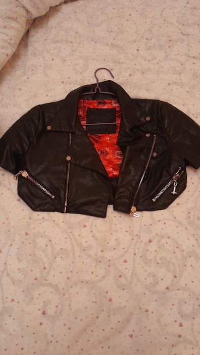 Кожанный куртка от бренда